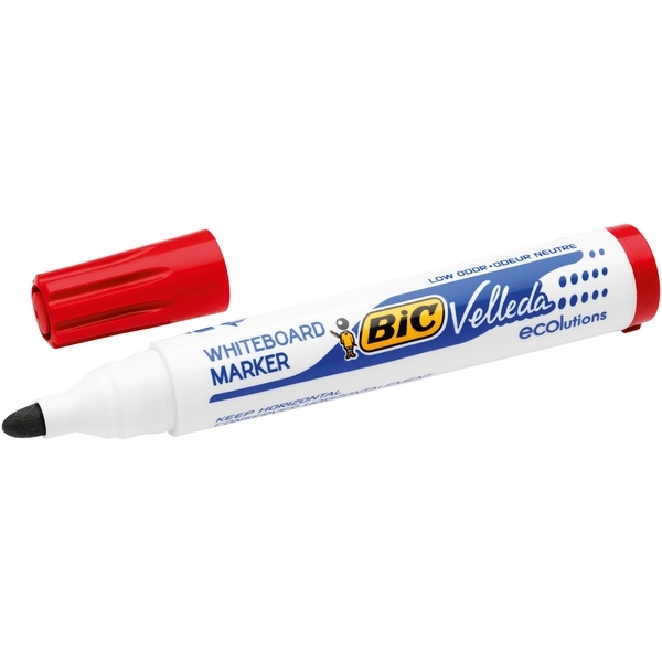 Перманентний маркер BIC Velleda 1701 ECOlutions, ассорти, 4 шт. (904941) - Pampik - 4