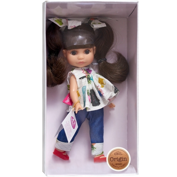 Лялька Berjuan Люсі в джинсах, 22 см (BR1103) - Pampik - 3