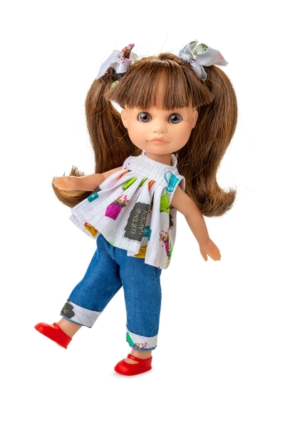 Лялька Berjuan Люсі в джинсах, 22 см (BR1103) - Pampik - 2