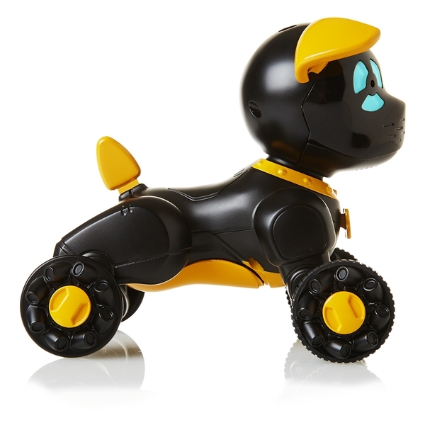 Інтерактивна маленьке цуценя WowWee Чіп, чорний з жовтим (W2804/3819) - Pampik - 4
