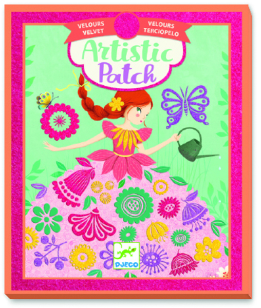 Художественные патчи с вельветом Djeco Прекрасные девы (DJ09468) - Pampik