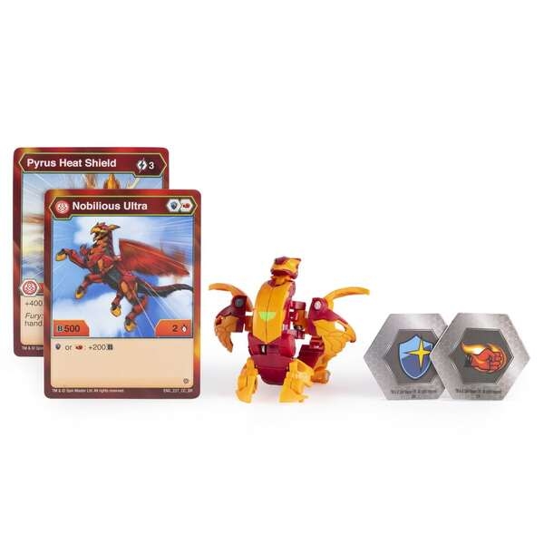 

Игровой набор Bakugan Battle Planet Ультра Бакуган Нобилиус Пайрус (SM64423-24