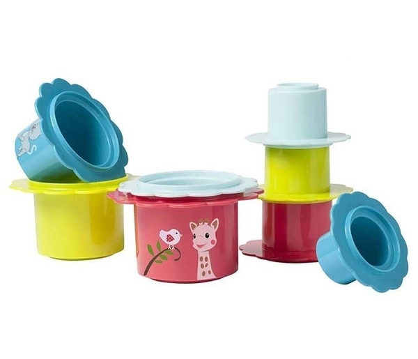 Пірамідки-форми Vulli Жирафа Софі (010256) - Pampik - 2