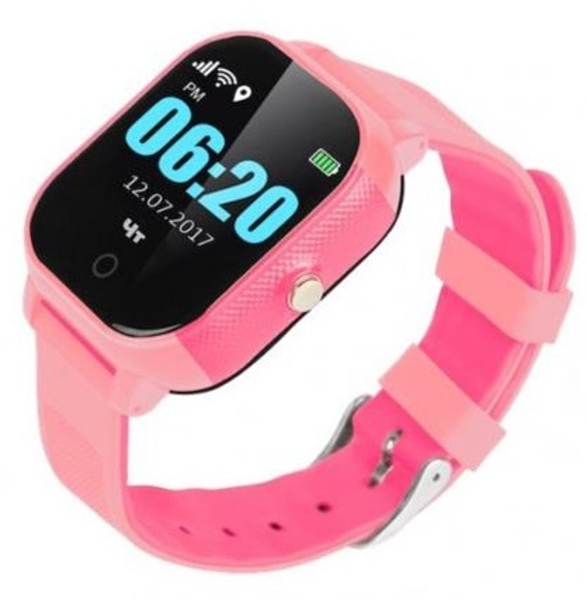 

Детские часы-телефон GoGPSme K23, с GPS-трекером, розовый (K23PK