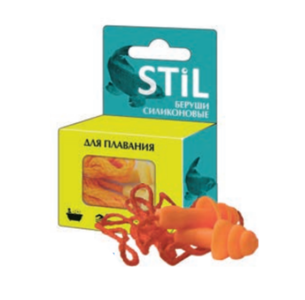 Беруші Stil силіконові для плавання, 2 шт. - Pampik - 2