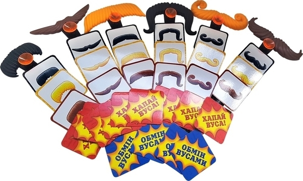 Настільна гра Kingso Toys Шлеп вуса (JT007-46) - Pampik - 3