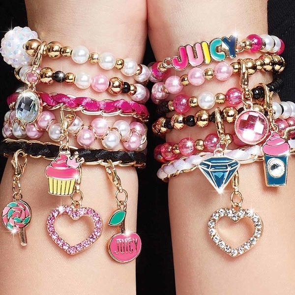 Набір для рукоділля Make it Real Juicy couture рожевий зорепад (MR4408) - Pampik - 3