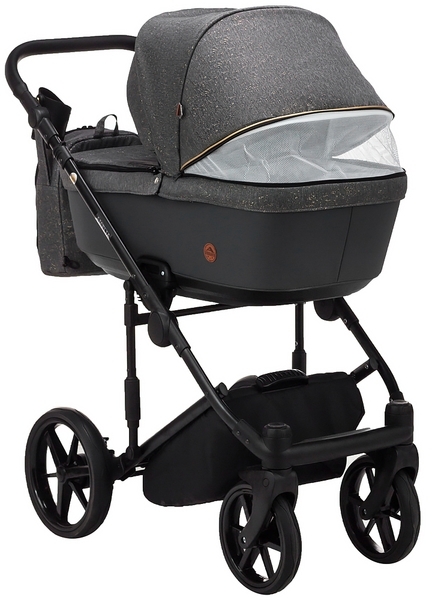 Універсальний візок 2 в 1 Adamex Amelia Lux AM284, сірий (624679) - Pampik - 2