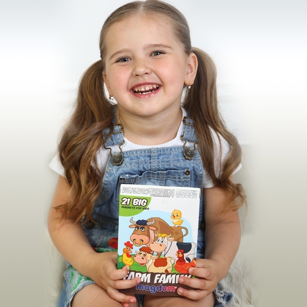 Набір магнітів Magdum Ферма сімейки (ML4031-21 EN) - Pampik - 4