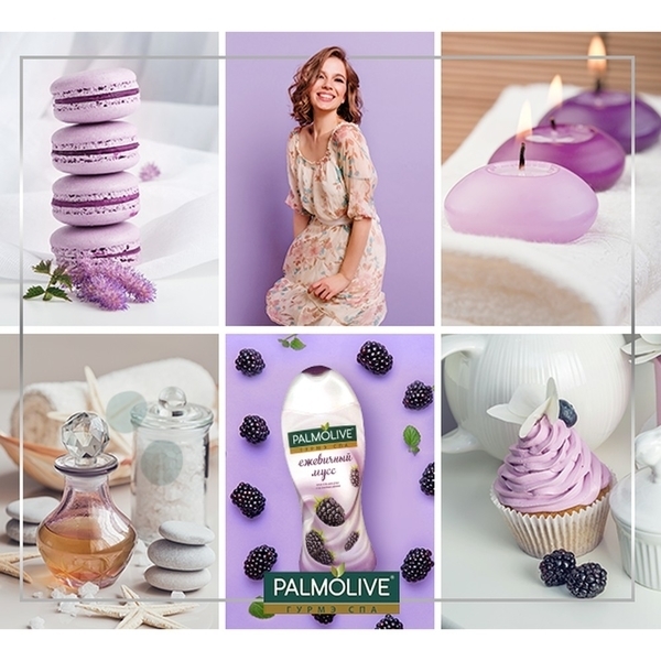 Гель для душа Palmolive Gourmet Spa Ожинний Мус, 250 мл - Pampik - 5