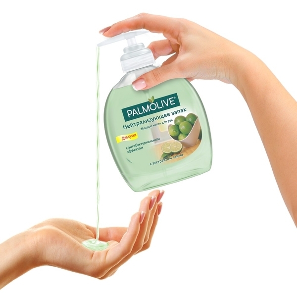 Рідке мило Palmolive нейтралізує запах, для кухні, 300 мл - Pampik - 3