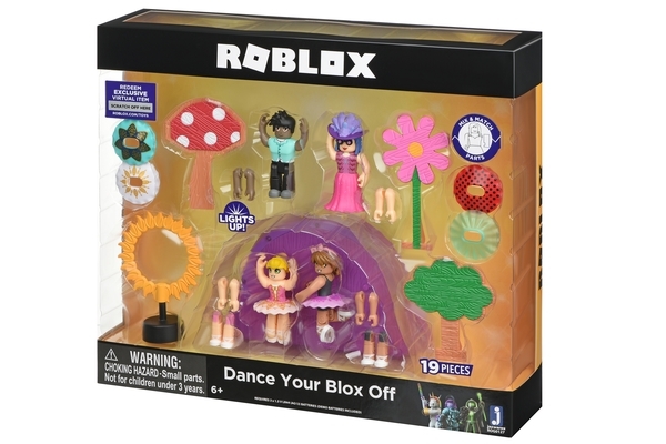 Ігровий набір Fortnite Jazwares Roblox Feature Environmental Set Dance Your Blox Off W3, 4 шт. (ROG0127) - Pampik - 5