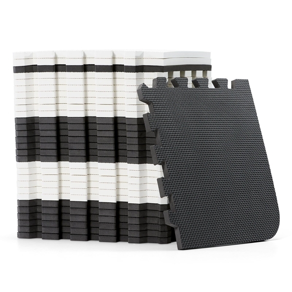 Коврик-пазл Kinderkraft Luno Black KKMLUNOBLK0000, 30 элементов, черный (00-00158791) - Pampik - 2