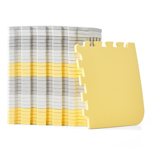 Ігровий килимок-пазл Kinderkraft Luno Yellow KKMLUNOYEL0000, 30 елементів, жовтий (00-00158790) - Pampik - 10