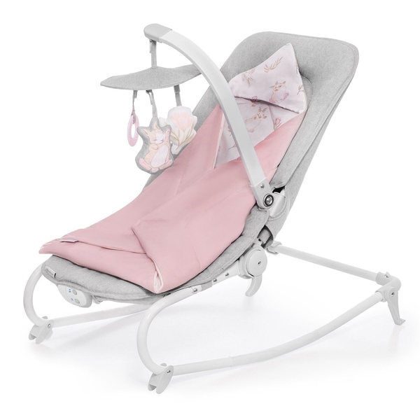 

Шезлонг-качалка Kinderkraft Felio 2020 Peony Rose KKBFELOPNK000N, розовый (00-00159119