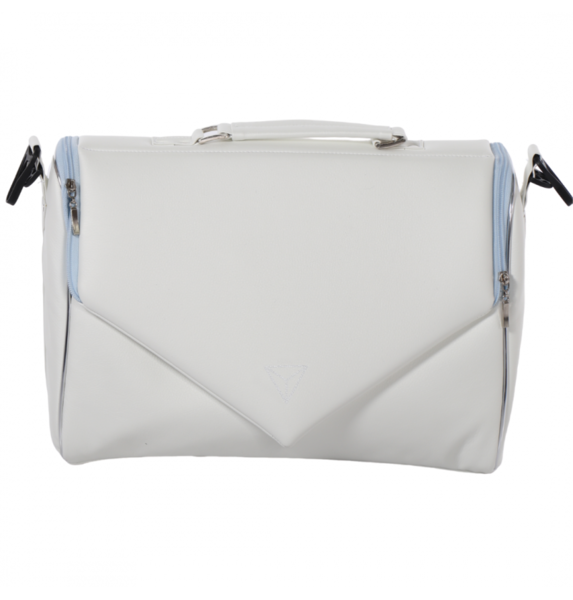 Універсальний візок 2 в 1 Junama Candy 02, білий з блакитним (J-Cy-02) - Pampik - 9