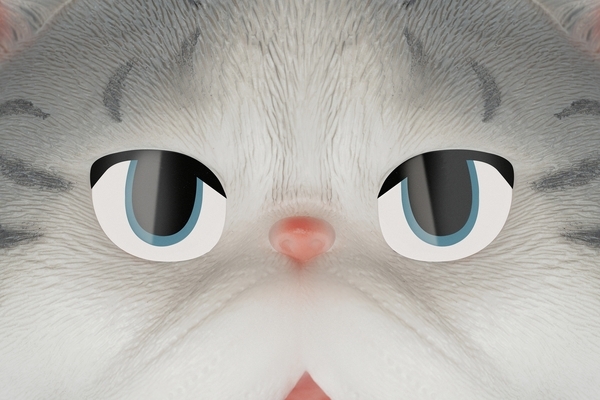 М'яка іграшка Same Toy Кіт, сірий (X336UT) - Pampik - 5