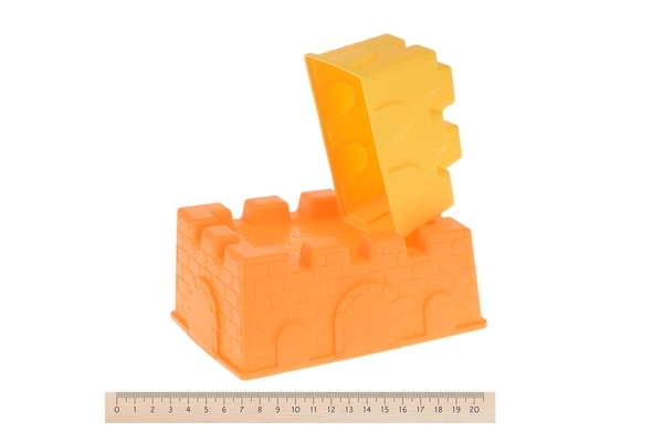 Набір для гри з піском Same Toy Вантажівка жовтий, 6 предметів (973Ut-2) - Pampik - 5