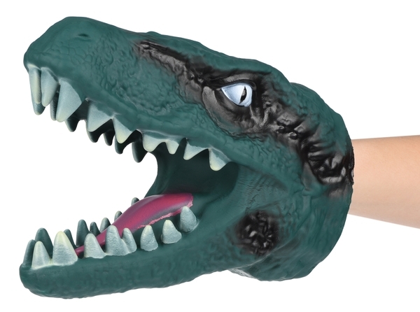 М'яка іграшка Same Toy Dino Animal Gloves Toys, зелений (AK68622-1Ut2) - Pampik - 4