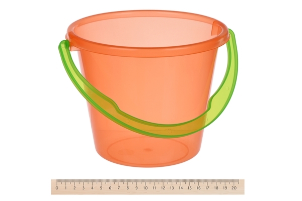 Набор для игры с песком Same Toy с Воздушной вертушкой, оранжевое ведро, 9 предметов (HY-1206WUt-4) - Pampik - 4