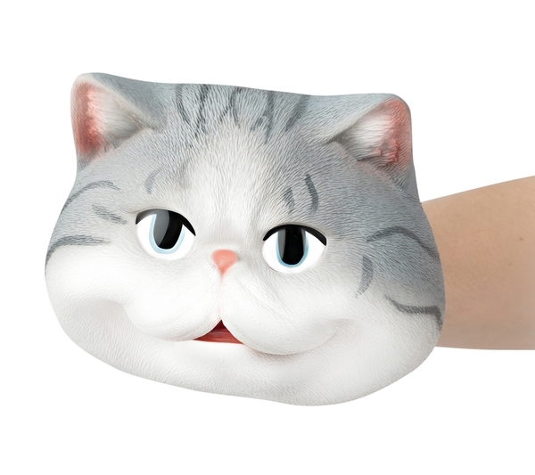 М'яка іграшка Same Toy Кіт, сірий (X336UT) - Pampik - 2