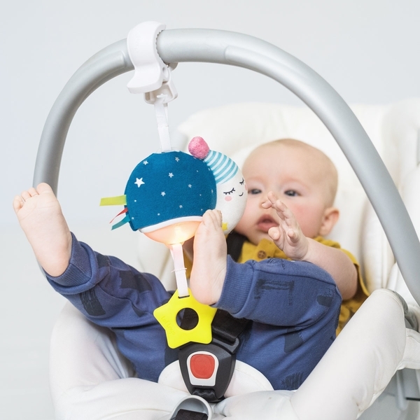 Іграшка-підвіска Taf Toys Сонний місяць, блакитний (12585) - Pampik - 2