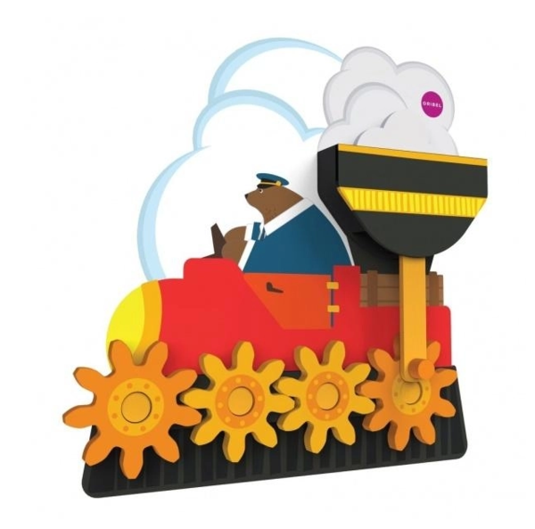 Подарок. Набор настенных игрушек Oribel Veritiplay, 6 шт. - Pampik - 6