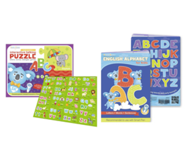 Стартовий набір Smart Koala + Книга інтерактивна Smart Koala English, 1, 2, 3 сезон (SKS0123BW) - Pampik - 10
