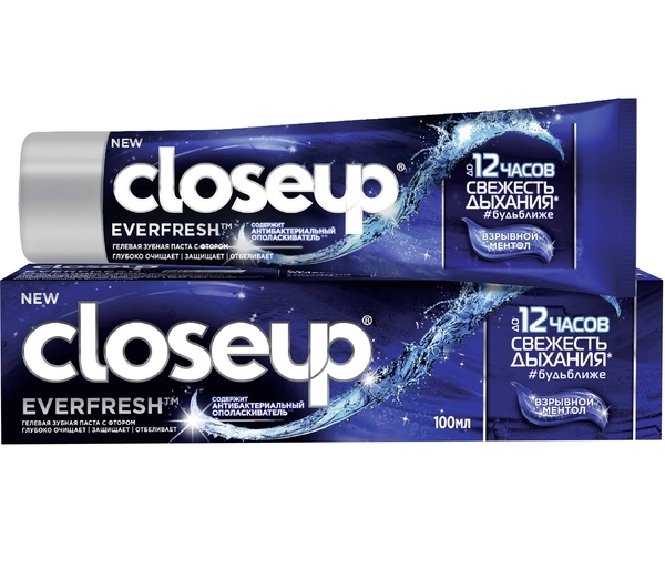 Зубна паста Closeup Everfresh Вибуховий Ментол, 100 мл - Pampik - 3