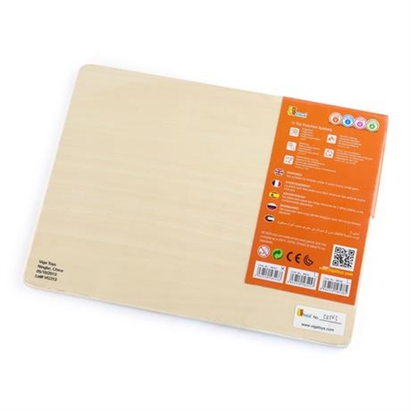 Набір для навчання Viga Toys Алфавіт-пазл (58543) - Pampik - 3