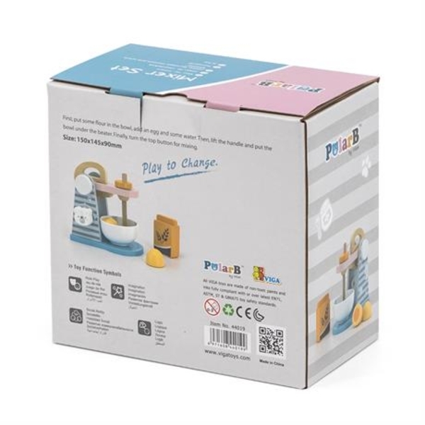 Набір кулінара Viga Toys PolarB Міксер (44019) - Pampik - 5
