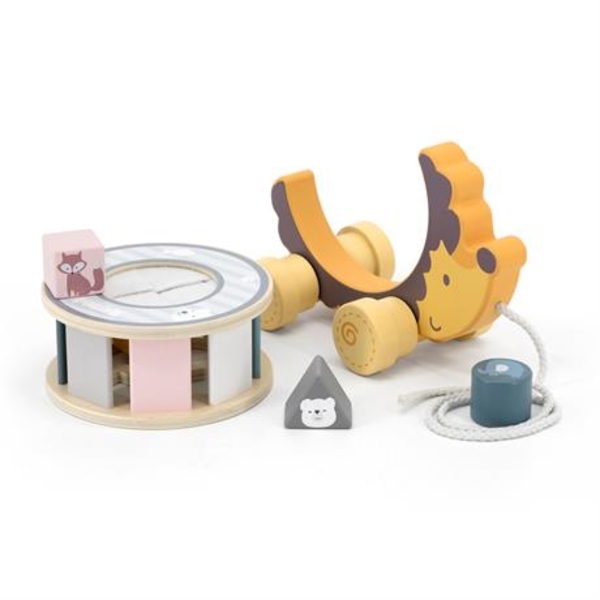 Каталка-сортер Viga Toys PolarB Їжачок (44025) - Pampik - 3