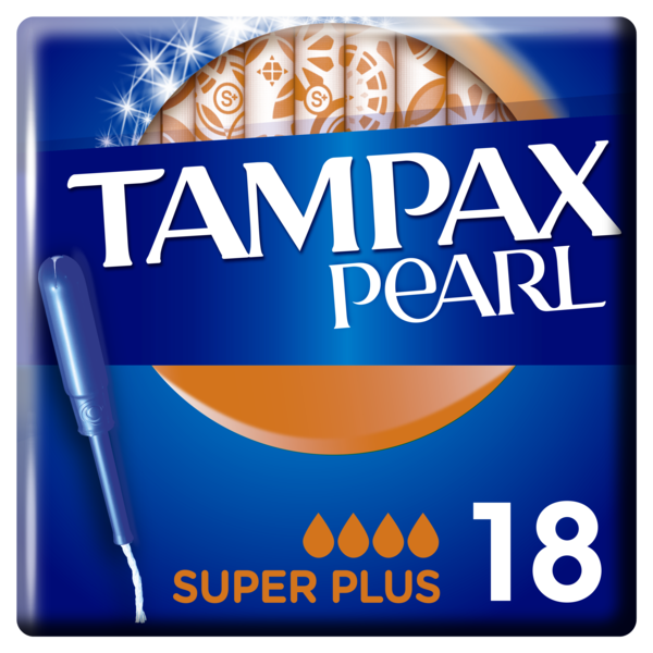 

Тампоны Tampax Discreet Pearl Super Plus, 18 шт