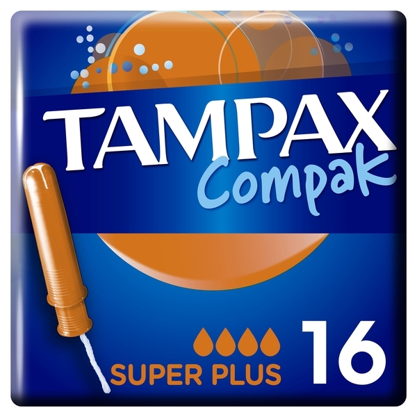 

Тампоны Tampax Compak Super Plus Duo, 16 шт