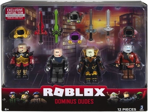 Игровой набор коллекционных фигурок Jazwares Roblox Four Figure Pack Dominus Dudes W7 (ROB0306) - Pampik - 3