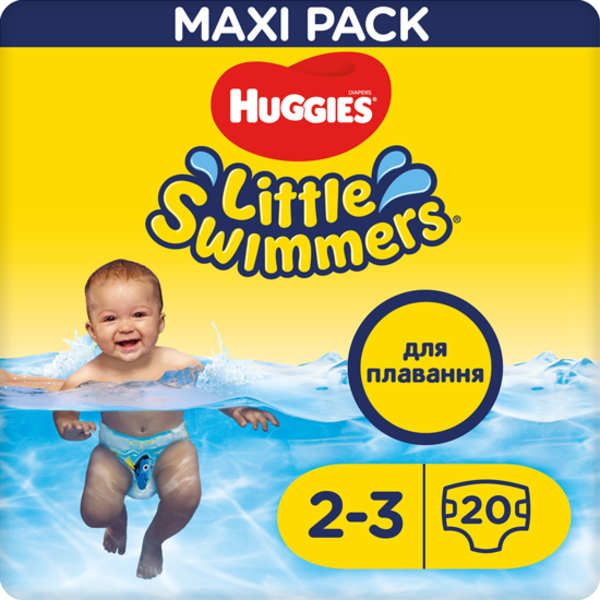 

Подгузники для плавания Huggies Little Swimmers 2-3 (3-8 кг), 20 шт