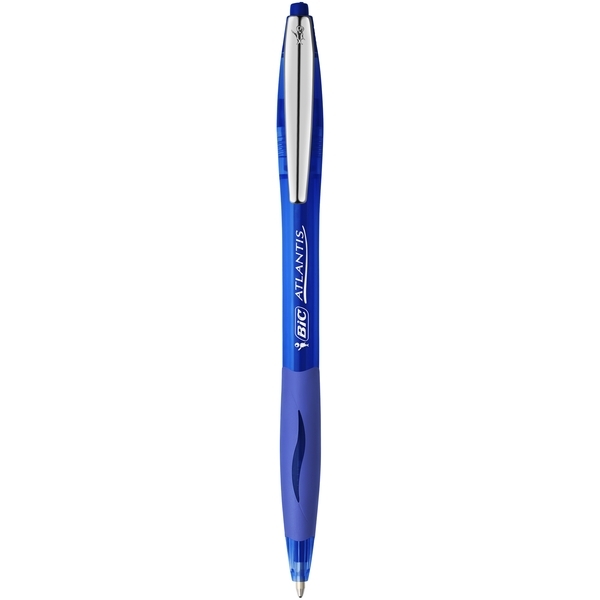 Автоматическая шариковая ручка BIC Atlantis Soft, синий, 1 шт. (902132) - Pampik - 2