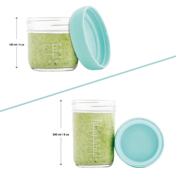 Набор стеклянных контейнеров Babymoov Babybols Multiset, 8 шт. (A004312) - Pampik - 4