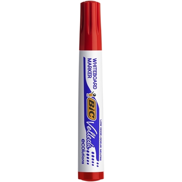 

Маркер BIC Velleda 1701 ECOlutions, красный, 1 шт. (904939