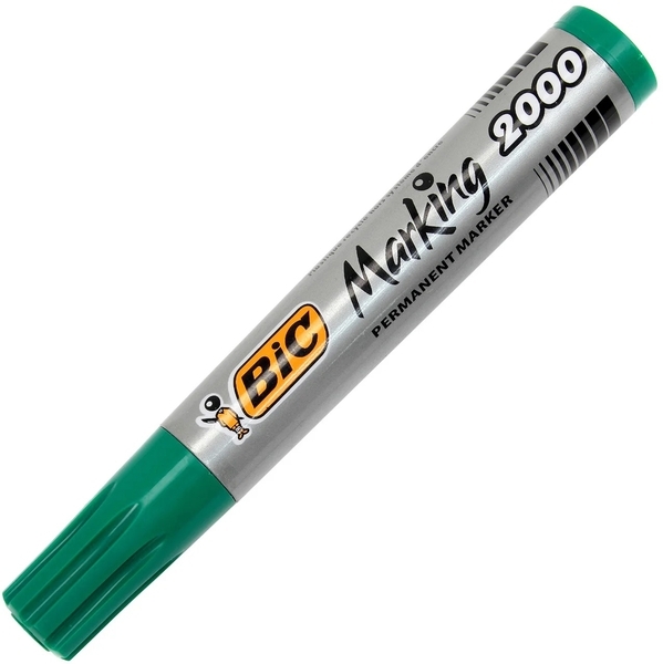 

Перманентный маркер BIC Marking 2000 ECOlutions, зеленый, 1 шт. (8209123