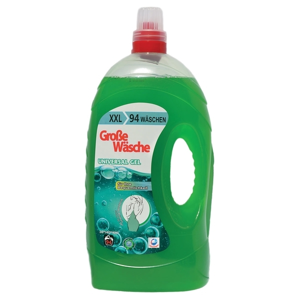 

Гель для стирки Grosse Wasche Universal Gel, для всех типов тканей, 5,65 л