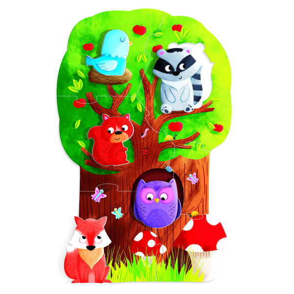 Мій перший пазл Монтессорі Headu Ліс (IT20133) - Pampik - 2