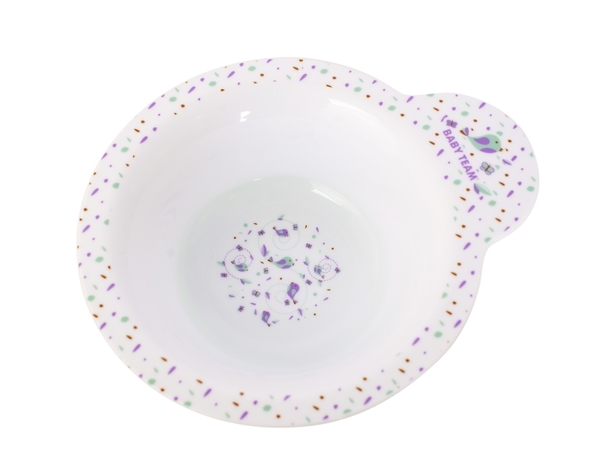 Набір посуду Baby Team, білий (6093) - Pampik - 6