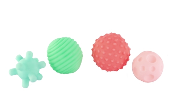 Набор игрушек для ванны Baby Team Мячики (9024) - Pampik - 3