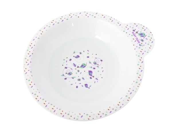 Набір посуду Baby Team, білий (6093) - Pampik - 5