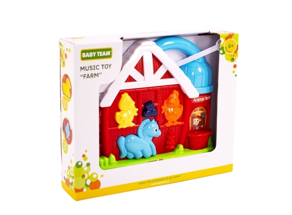 Іграшка музична Baby Team Ферма (8629) - Pampik - 4