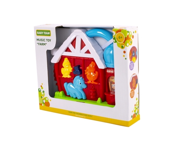 Іграшка музична Baby Team Ферма (8629) - Pampik - 5