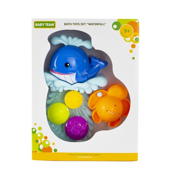 Іграшка для ванни Baby Team Водоспад (9025) - Pampik - 4