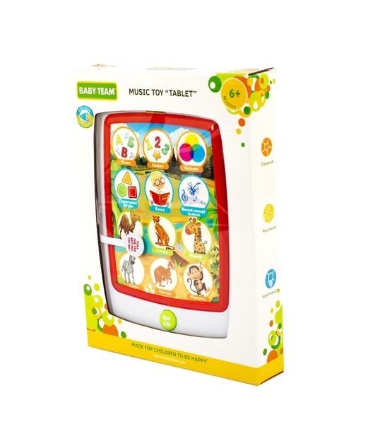 Іграшка музична Baby Team Планшет (8631) - Pampik - 3