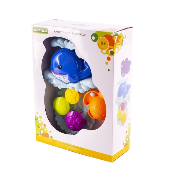 Іграшка для ванни Baby Team Водоспад (9025) - Pampik - 2